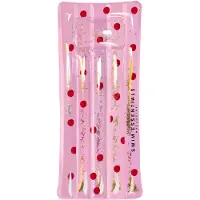 Swim Essentials Luftmatratze Rosa mit roten Punkten