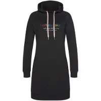 LASCANA Sweatkleid in Schwarz | Gr.: 44