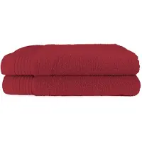 The One Towelling Badetuch 'Deluxe' T1-DELUXE70 burgundy 70 x 140 cm