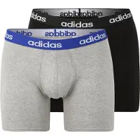 Adidas Linear Kurze Boxer 2er-Pack M