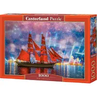 Castorland Red Frigate 1000 pcs, 1000 Stück(e), Schiffe, 9 Jahr(e)