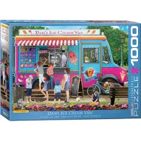 Eurographics Puzzle Eiswagen Jigsaw 1000 Teile Paul Normand
