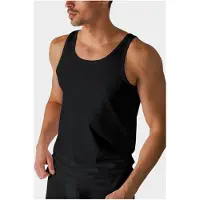 Mey Tank Top Serie Dry Cotton Schwarz | Größe 8
