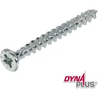 Eurofix Dynaplus Spanplattenschraube verzinkt Packung PZ 4,0 x 40