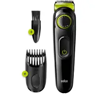 Braun BeardTrimmer 81704979, Akku, Grün