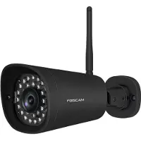 Foscam G4P-B, IP-Sicherheitskamera, Draußen, Kabellos, FCC, IC, CE, WEEE, Decke/Wand, Schwarz