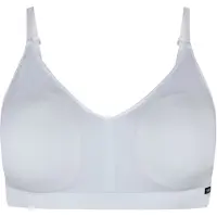 Skiny Soft-BH "Cotton Essentials", Damen, Gr. 36, N-Gr, weiß, Single Jersey, Obermaterial: 95% Baumwolle, 5% Elasthan, BHs Soft-BH, herausnehmbare Pads, weich, gepolstert, Baumwollmix