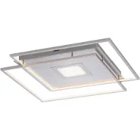 Q-SMART-HOME LED Deckenleuchte Q-Amira in Silber 45W 4900lm