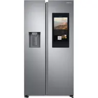 Samsung RS6HA8891SL/EG, Freistehend, Amerikanische Tür, Edelstahl, 591 l, SN-T, C