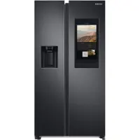 Samsung RS6HA8891B1, Freistehend, Amerikanische Tür, Schwarz, Berührung, LCD, Gehärtetes Glas