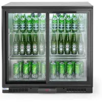 Hendi Bar Kühlschrank mit Schiebetüren - 228 L