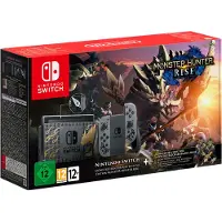 Nintendo Monster Hunter Rise Edition, Switch, NVIDIA Custom Tegra, Grau, D-Pad, Home button, Tasten, LCD