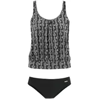LASCANA Oversize-Tankini bauchbedeckende Oversize-Form, bis D-Cup geeignet