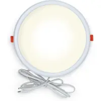 LumenXL LED-Downlight rund, 18 Watt, Ø220mm