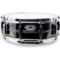 Pearl Drums Sensitone Heritage 14" x 5"-Messing-Snaredrum Black Chrome