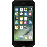 Spigen Apple iPhone SE (2022 / 2020) / 8 / 7 Hülle - Silikon - - Backcover/Soft Case - Schwarz