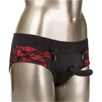 California exotic novelties Scandal Crotchless Set S/M