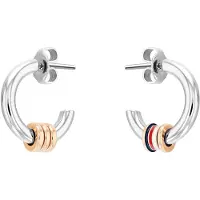 Tommy Hilfiger Elegant round earrings made of steel 2780505 (L)