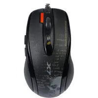 A4Tech F5, USB, Schwarz, rechts, Spielen, PC, Reifen
