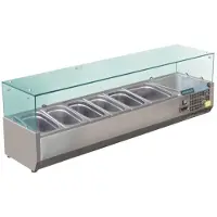 Polar Serie G Aufsatzkühlvitrine Für 5X Gn1/3 Und 1X Gn1/2