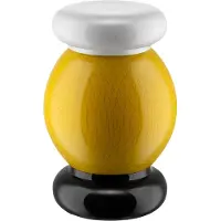 Alessi Totem Domestici ES18 1 - Design Salz-, Pfeffer- und Gewürzmühle aus Buche