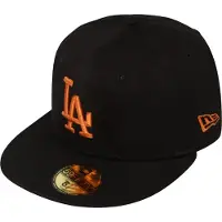 New Era 59Fifty Cap - Los Angeles Dodgers schwarz - 7 1/8