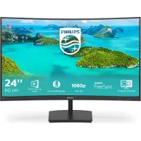Philips E Line 241E1SCA/00, 59,9 cm (23.6"), 1920 x 1080 Pixel, Full HD, LCD, 4 ms, Schwarz