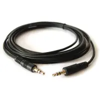 Kramer Electronics C-A35M/A35M-50, 3.5mm, Männlich, 3.5mm, Männlich, 15,2 m, Schwarz
