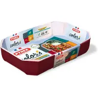 Pyrex Auflaufform Colors Red White 3,2 L