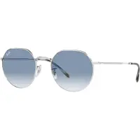 Ray-Ban RB3565 Unisex-Sonnenbrille Vollrand Quadratisch Metall-Gestell, silber