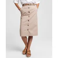 Gant Beige Cotton Women Skirt
