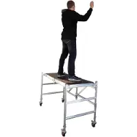 Alumaxx ALX Eco-Line Quicky klappgerüst Arbeitshöhe bis 2,90 m