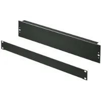 Rittal 2U 19-Zoll Blindplatte Schwarz RAL9005 - 7152005 [2 Stück]
