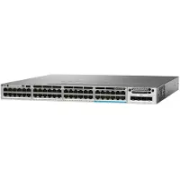 Cisco Catalyst WS-C3850-48U-S, Managed, L3, Gigabit Ethernet (10/100/1000), Power over Ethernet (PoE), Rack-Einbau, 1U