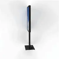 Hi Nd FS5512-5001-02 Floorstand QM55R Black