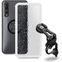 SP Connect Bike Bundle II, Adapter für Lenkerhalterung, Wetterfestigkeit, Schwarz, Transparent