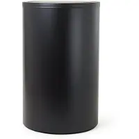 DECOR WALTHER Wäschekorb DW 121 Schwarz Matt