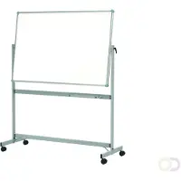 MAUL Wende-Whiteboard Revolve, mobil, emailliert, 1000 x 1800 mm