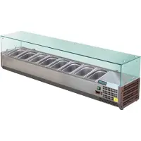 Polar Serie G Aufsatzkühlvitrine Für 8X Gn1/3