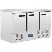 Polar Serie G Kühltisch 3-türig 368 Liter