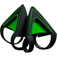 Razer Kitty Ears für die Kraken-Headsets Robust und Wasserfest in Neon-Grün
