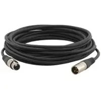 Kramer Electronics XLR Quad Style, 15.2m, XLR (3-pin), Männlich, XLR (3-pin), Weiblich, 15,2 m, Schwarz