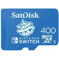 SanDisk Von Nintendo, 400 GB, MicroSDXC, Klasse 1, 100 MB/s, 90 MB/s, Blau