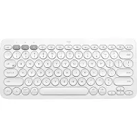 Logitech K380 Multi-Device, Mini, Kabellos, Bluetooth, QWERTZ, Weiß