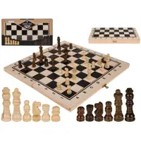 Out of the blue OOTB Holz-Brettspiel Schach ca. 34 x 34 cm