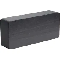 Karlsson - Wecker Tube - Schwarz - 21x9x4,5cm