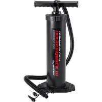 Intex 68615, Boden-Luftpumpe, Schlauchboote, Schwarz, Kunststoff, China, 480 mm