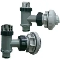 Intex Ein- und Auslass Fitting-Set für Pool Filterpumpen 4-teilig
