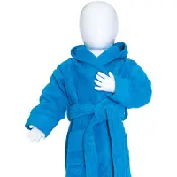 The One Towelling Kinder Baby Bademantel Baby-Badetuch Baby Bathrobe turquoise 80/92