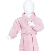 The One Towelling Kinder Baby Bademantel Baby-Badetuch Baby Bathrobe light pink 68/74